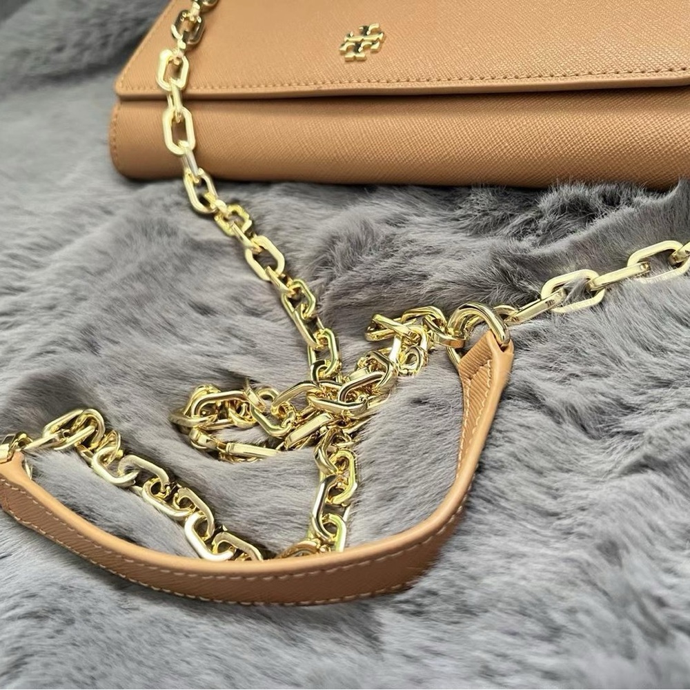 New!Tory Burch Leather Crossbody Bag - Picture 2 of 9
